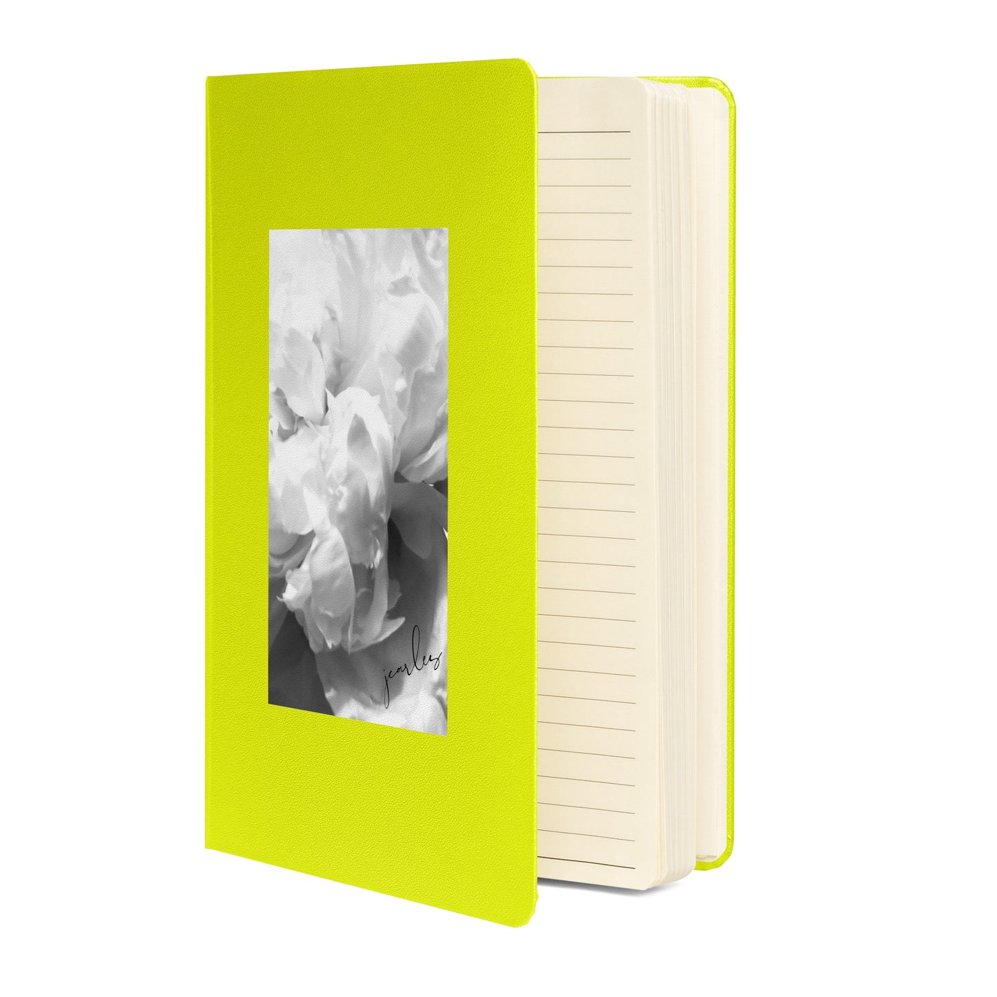 Peony Hardcover bound notebook