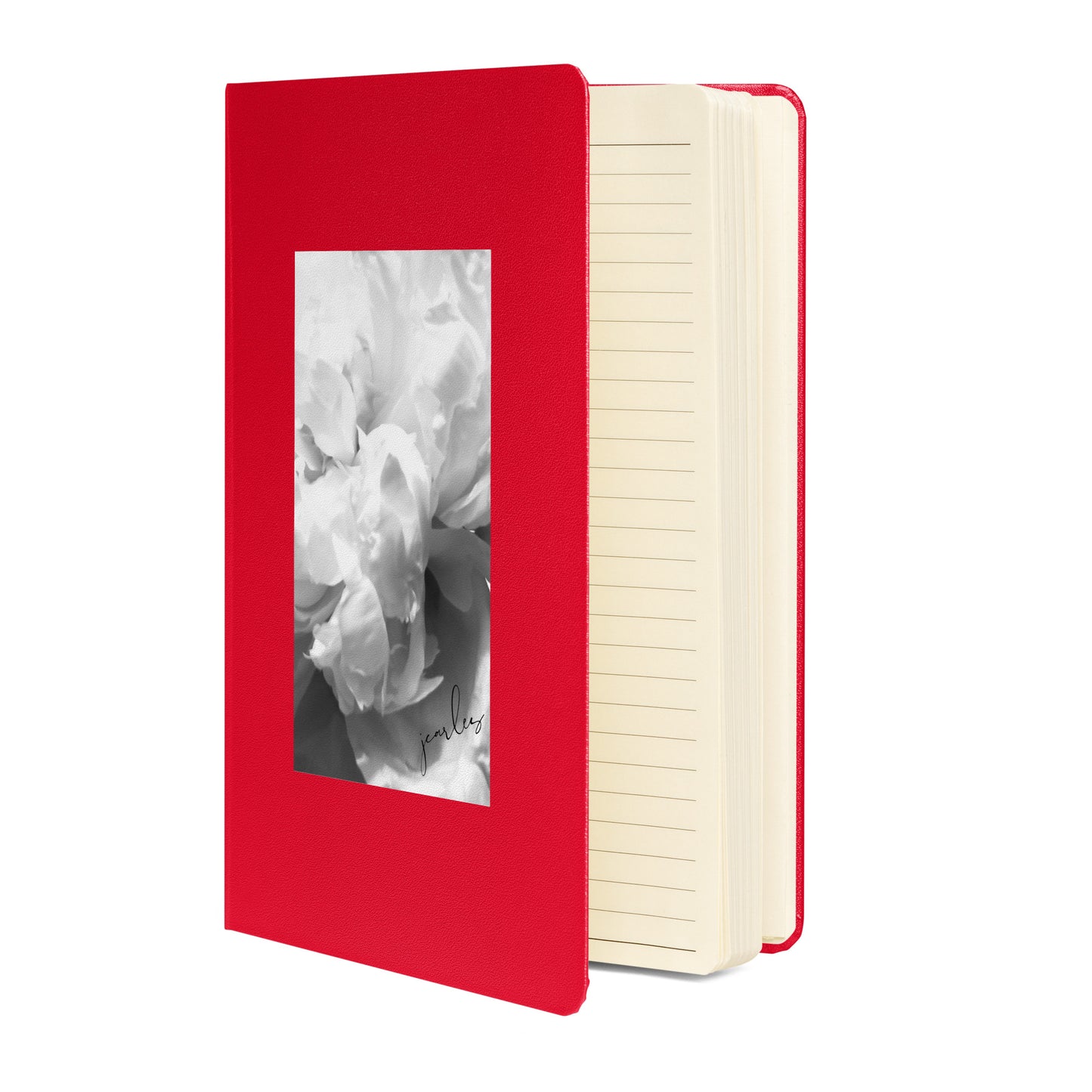 Peony Hardcover bound notebook