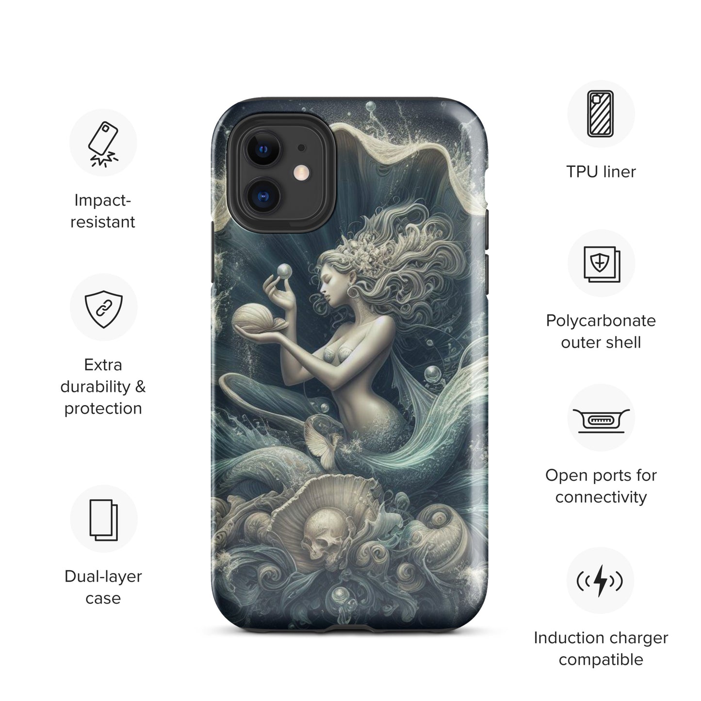 Majestic Mermaid Tough Case for iPhone®