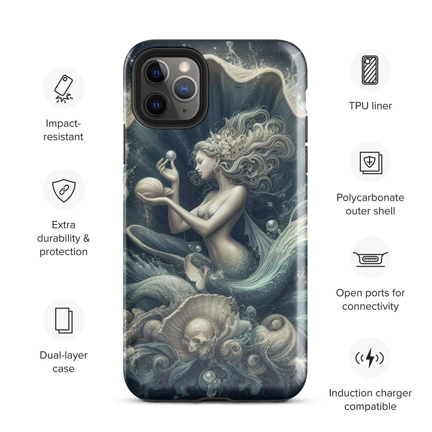Majestic Mermaid Tough Case for iPhone®