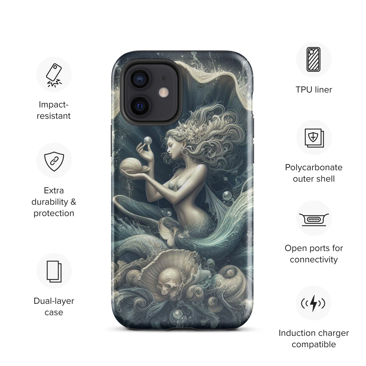 Majestic Mermaid Tough Case for iPhone®