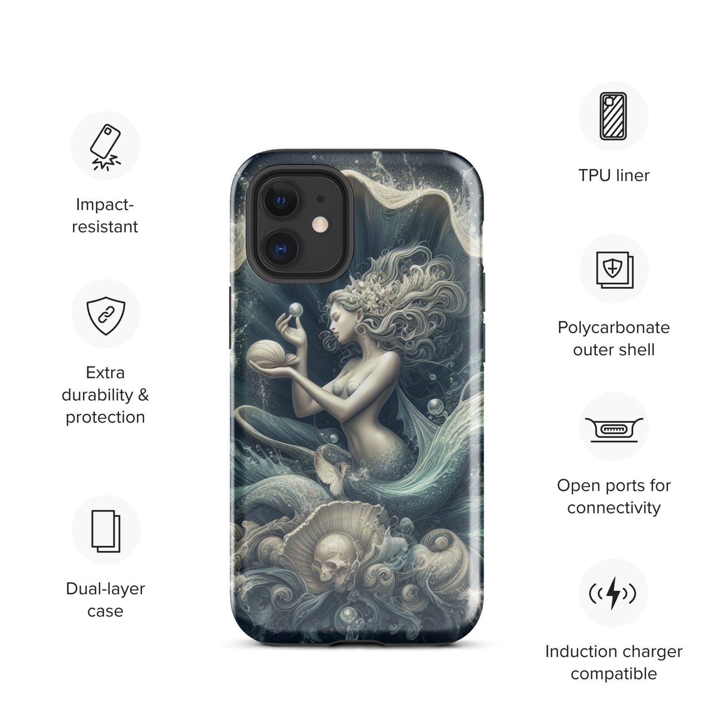 Majestic Mermaid Tough Case for iPhone®