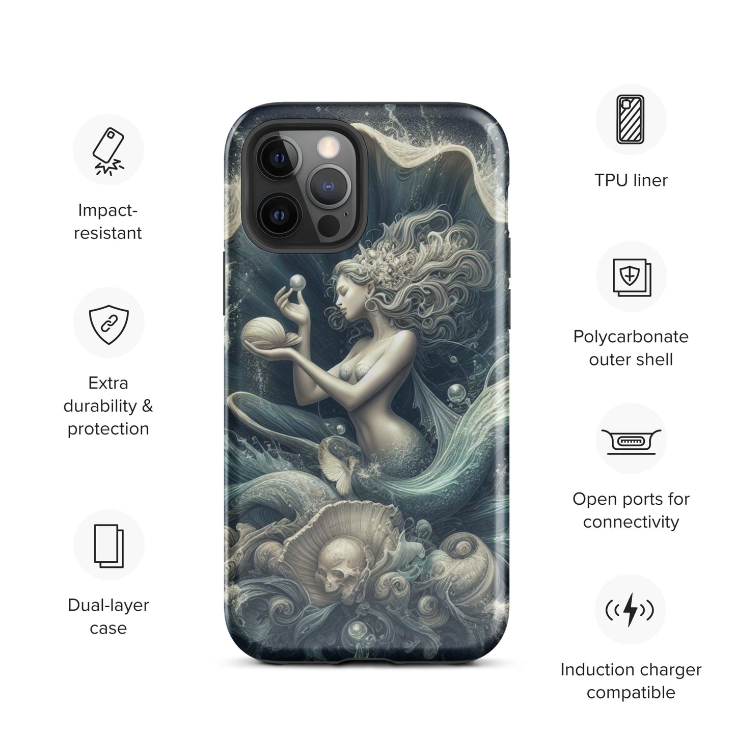Majestic Mermaid Tough Case for iPhone®