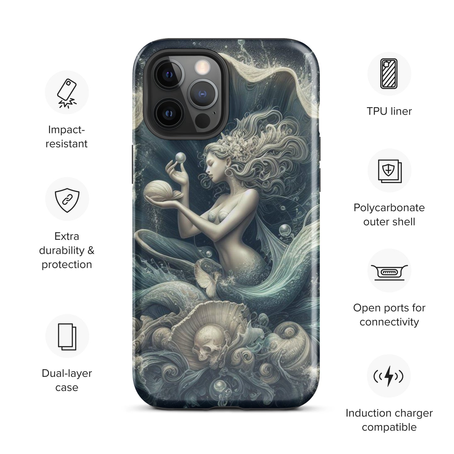 Majestic Mermaid Tough Case for iPhone®