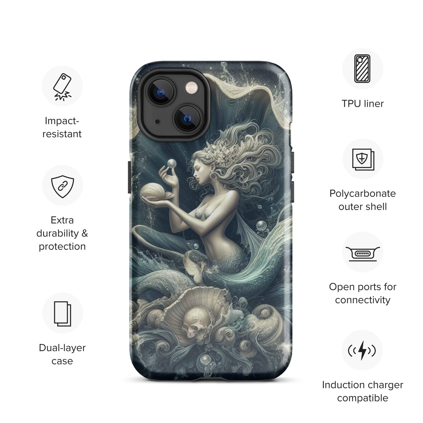 Majestic Mermaid Tough Case for iPhone®