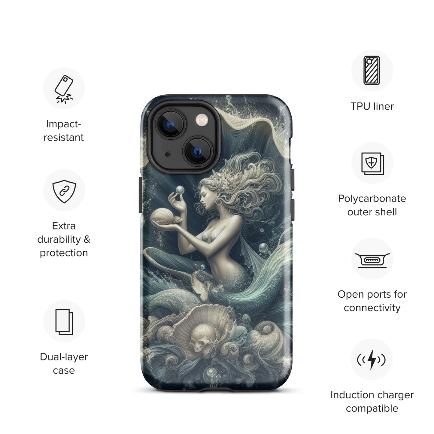 Majestic Mermaid Tough Case for iPhone®