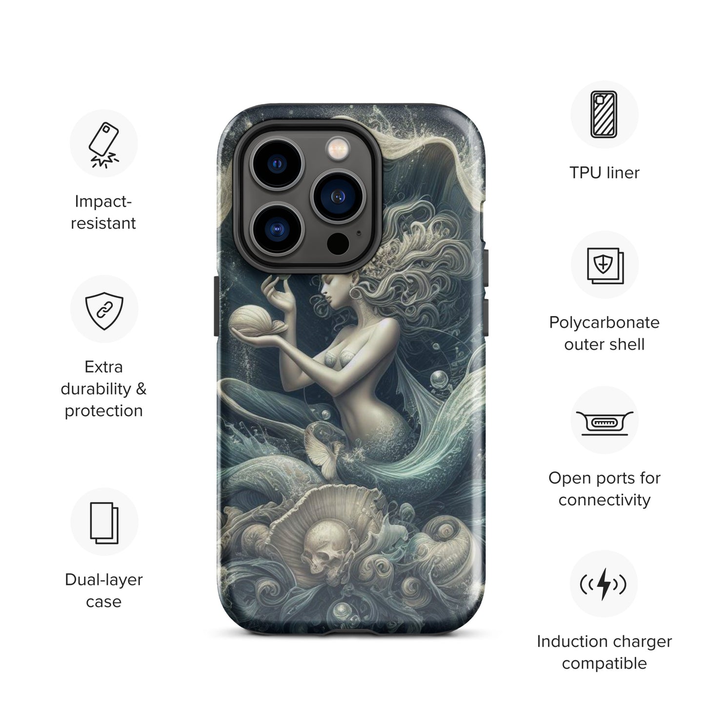 Majestic Mermaid Tough Case for iPhone®