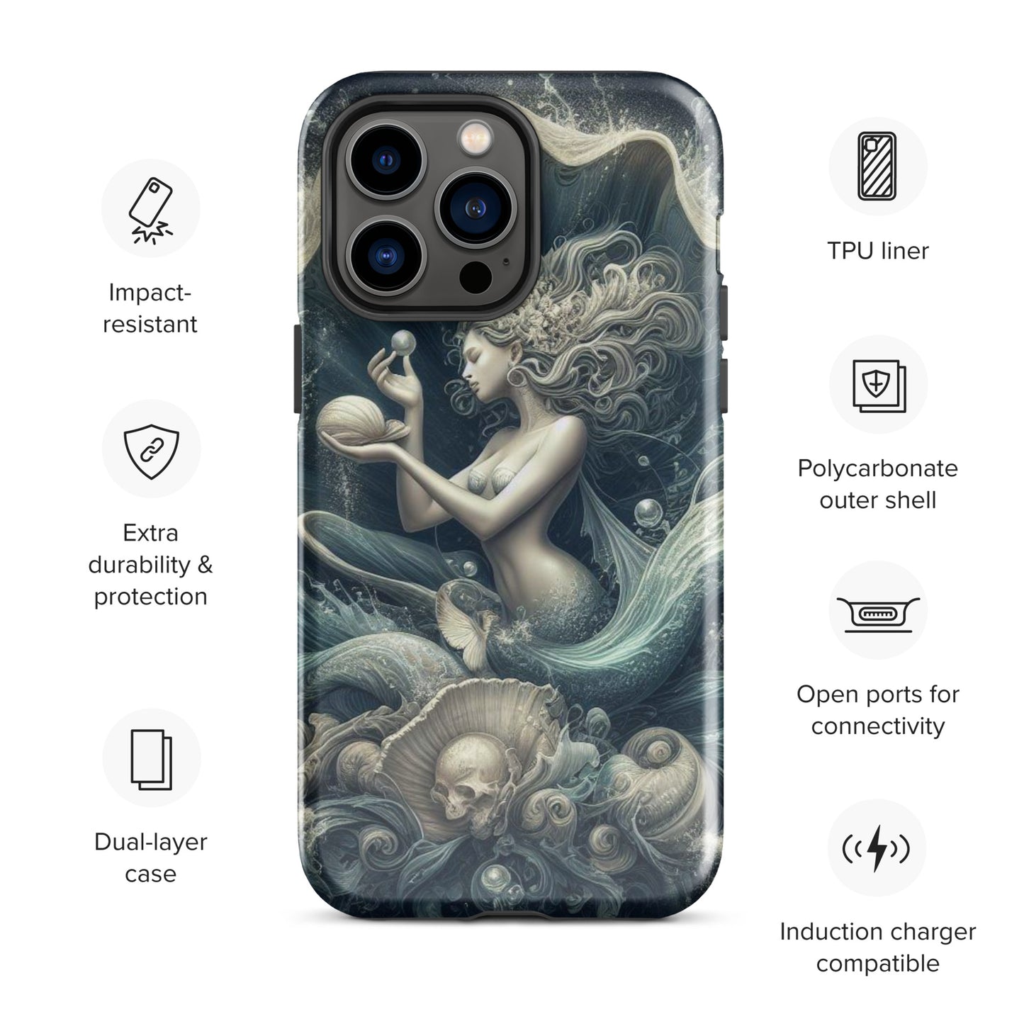 Majestic Mermaid Tough Case for iPhone®