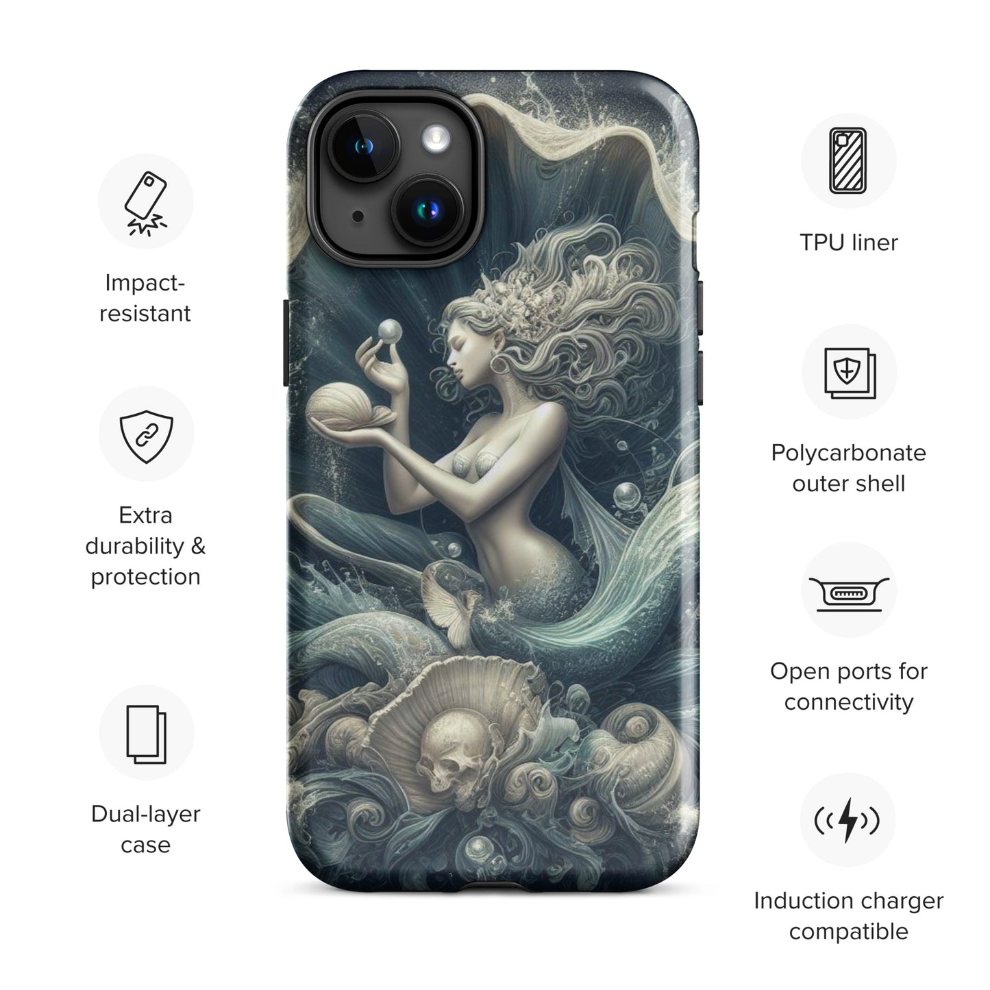 Majestic Mermaid Tough Case for iPhone®