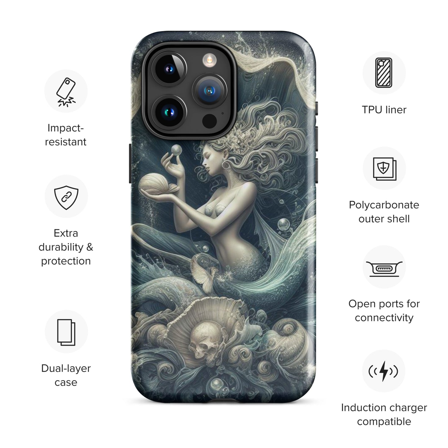 Majestic Mermaid Tough Case for iPhone®