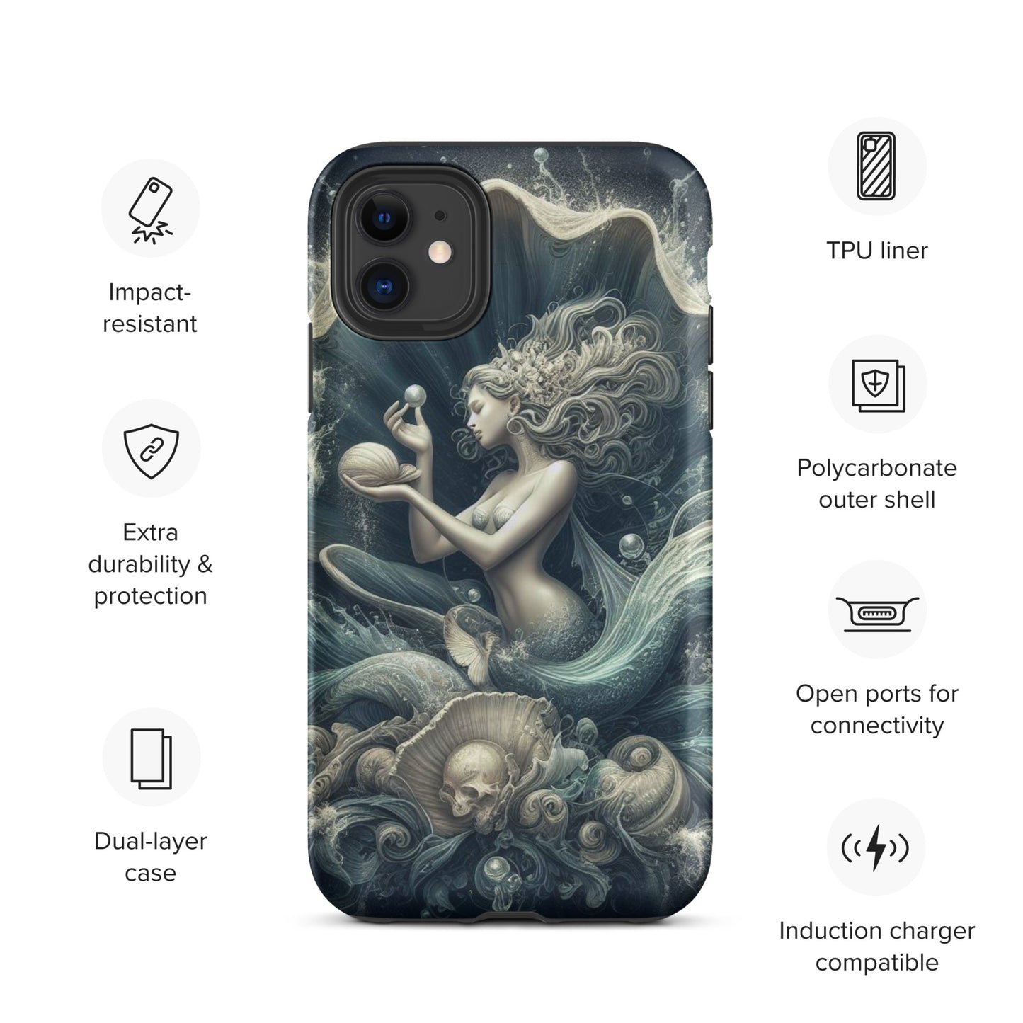 Majestic Mermaid Tough Case for iPhone®