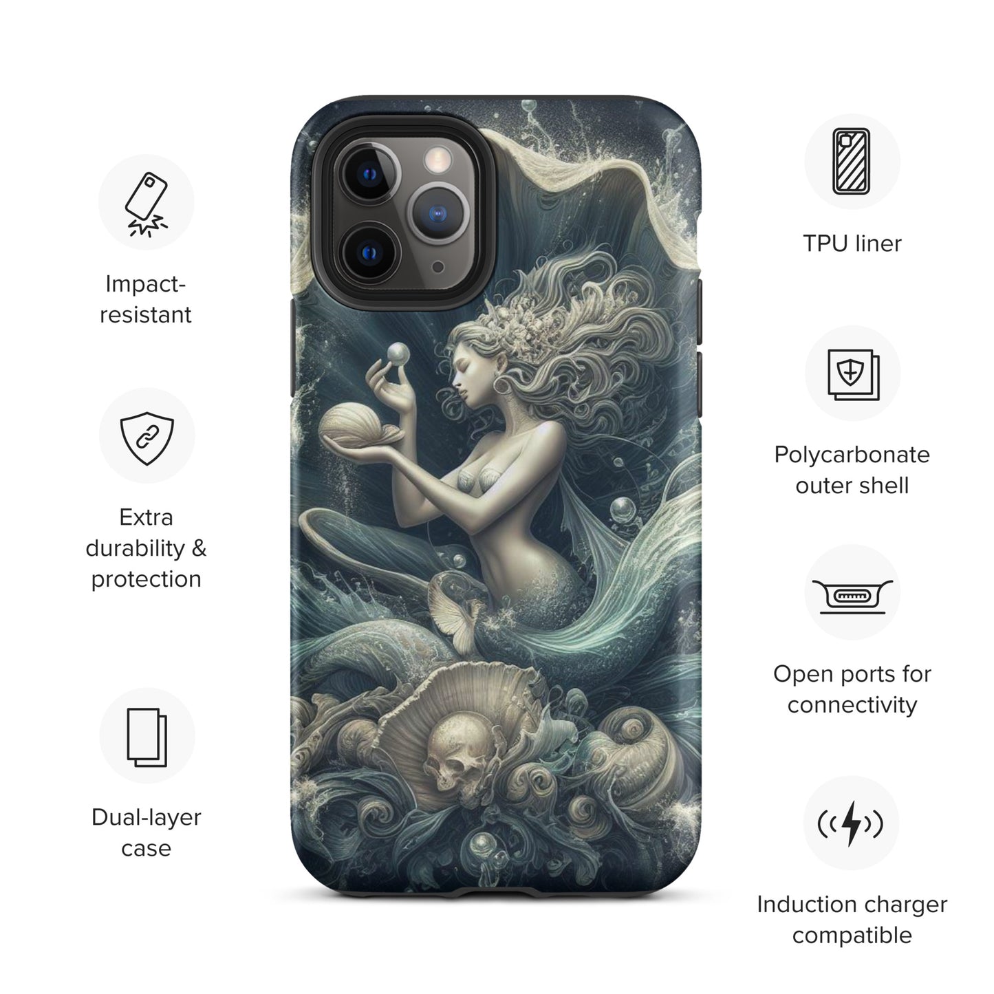 Majestic Mermaid Tough Case for iPhone®