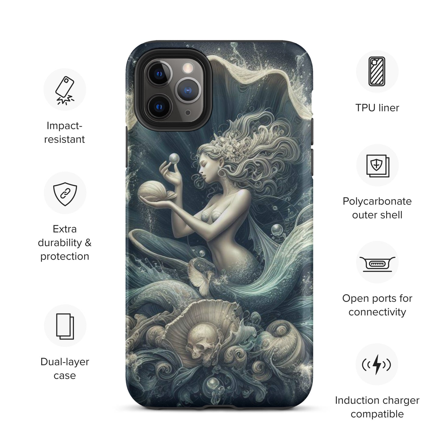 Majestic Mermaid Tough Case for iPhone®