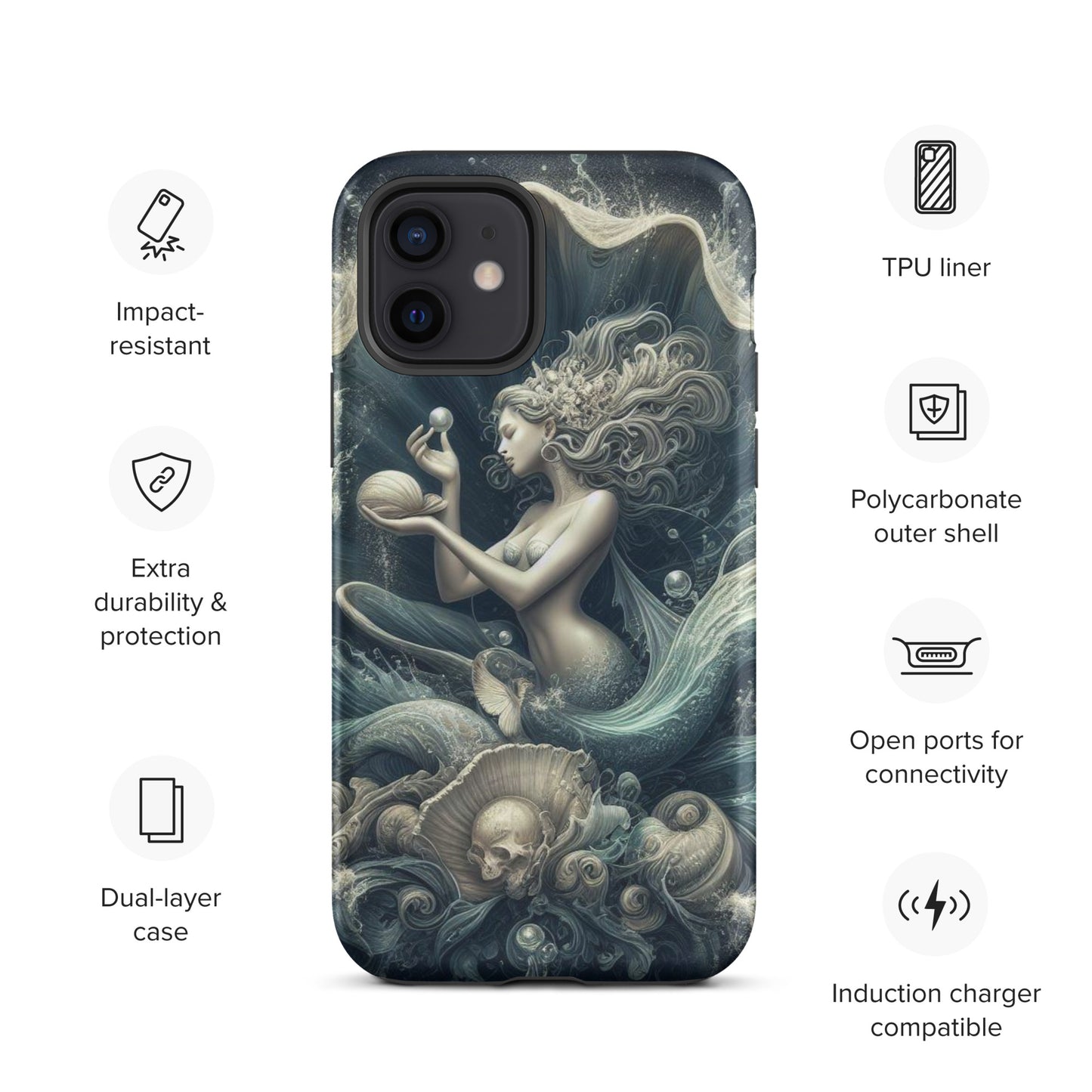 Majestic Mermaid Tough Case for iPhone®