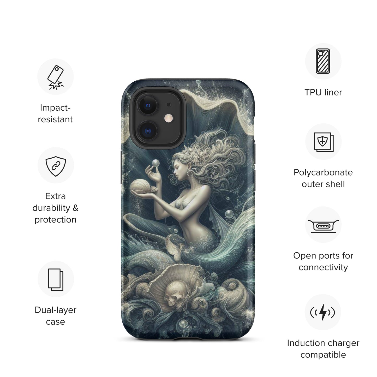 Majestic Mermaid Tough Case for iPhone®