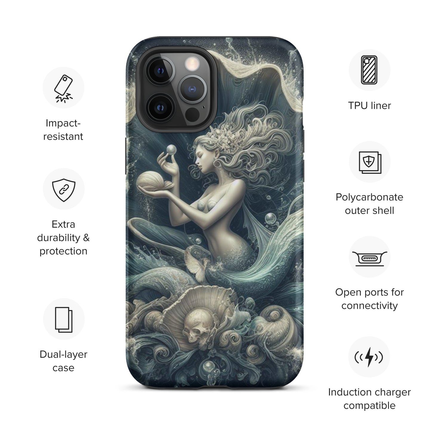 Majestic Mermaid Tough Case for iPhone®