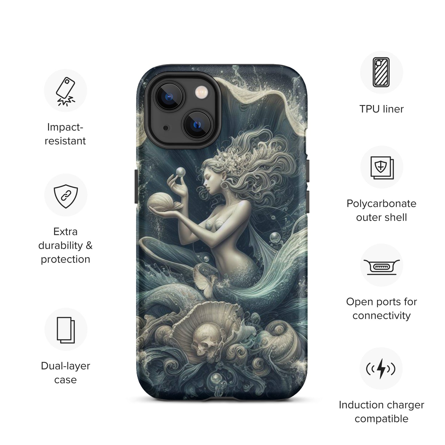Majestic Mermaid Tough Case for iPhone®