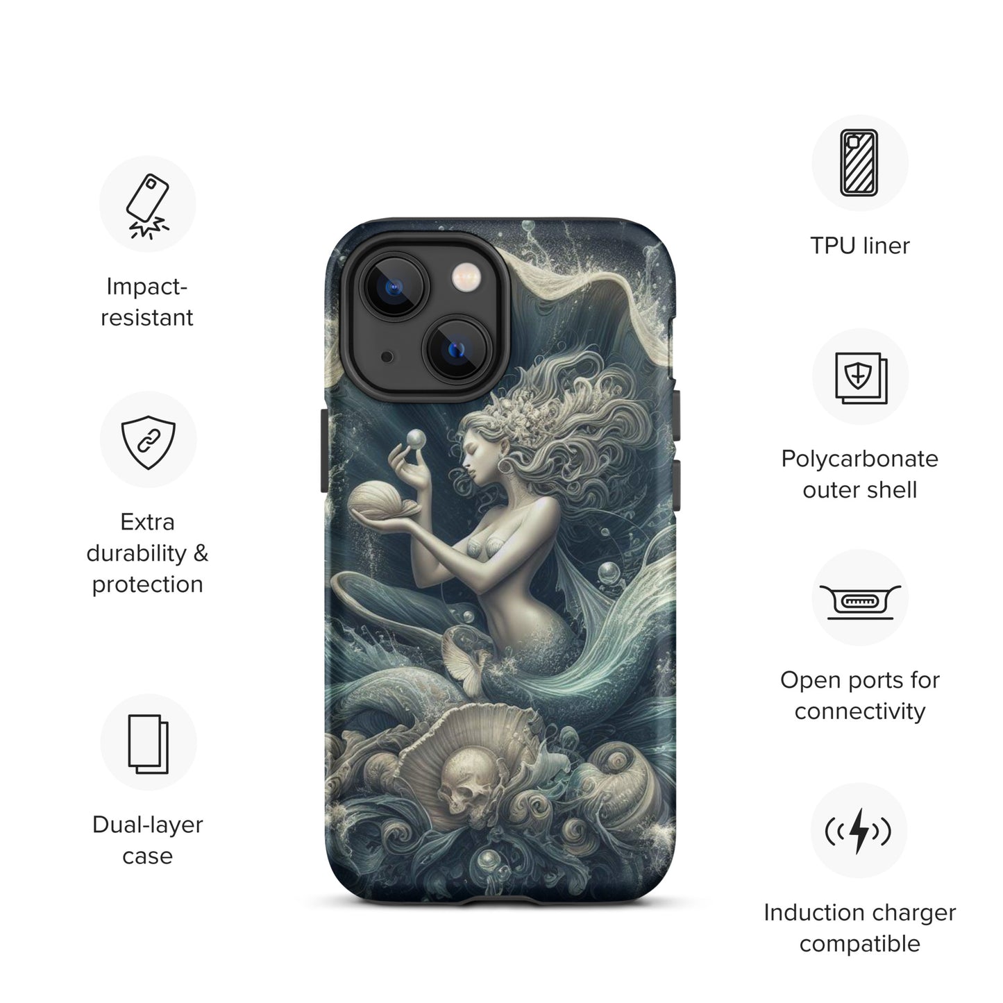 Majestic Mermaid Tough Case for iPhone®
