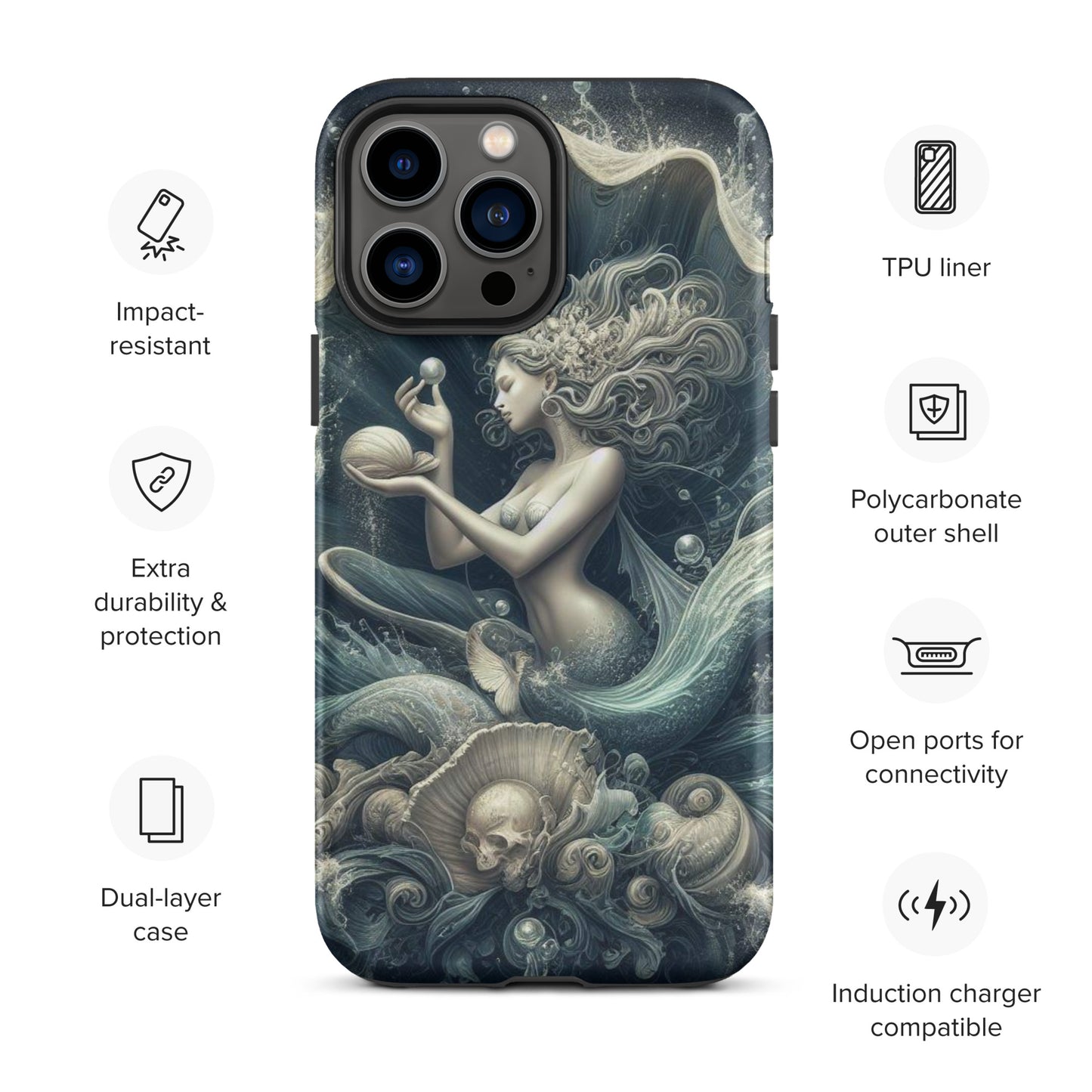 Majestic Mermaid Tough Case for iPhone®