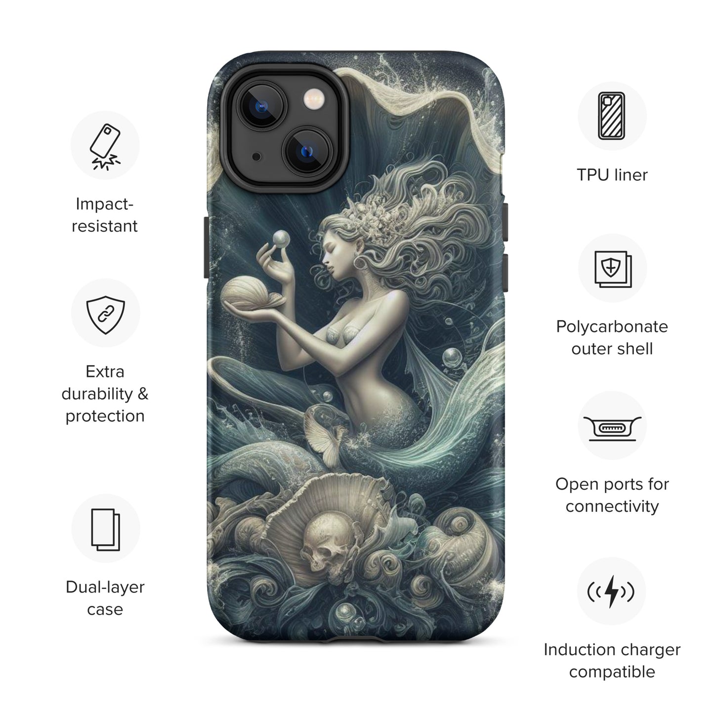 Majestic Mermaid Tough Case for iPhone®