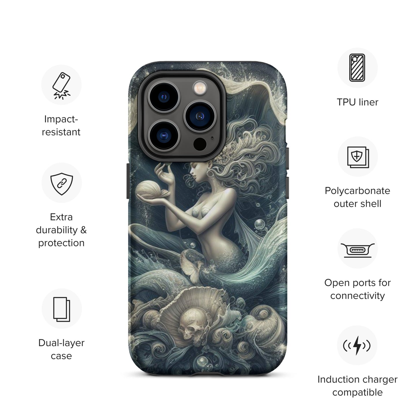 Majestic Mermaid Tough Case for iPhone®