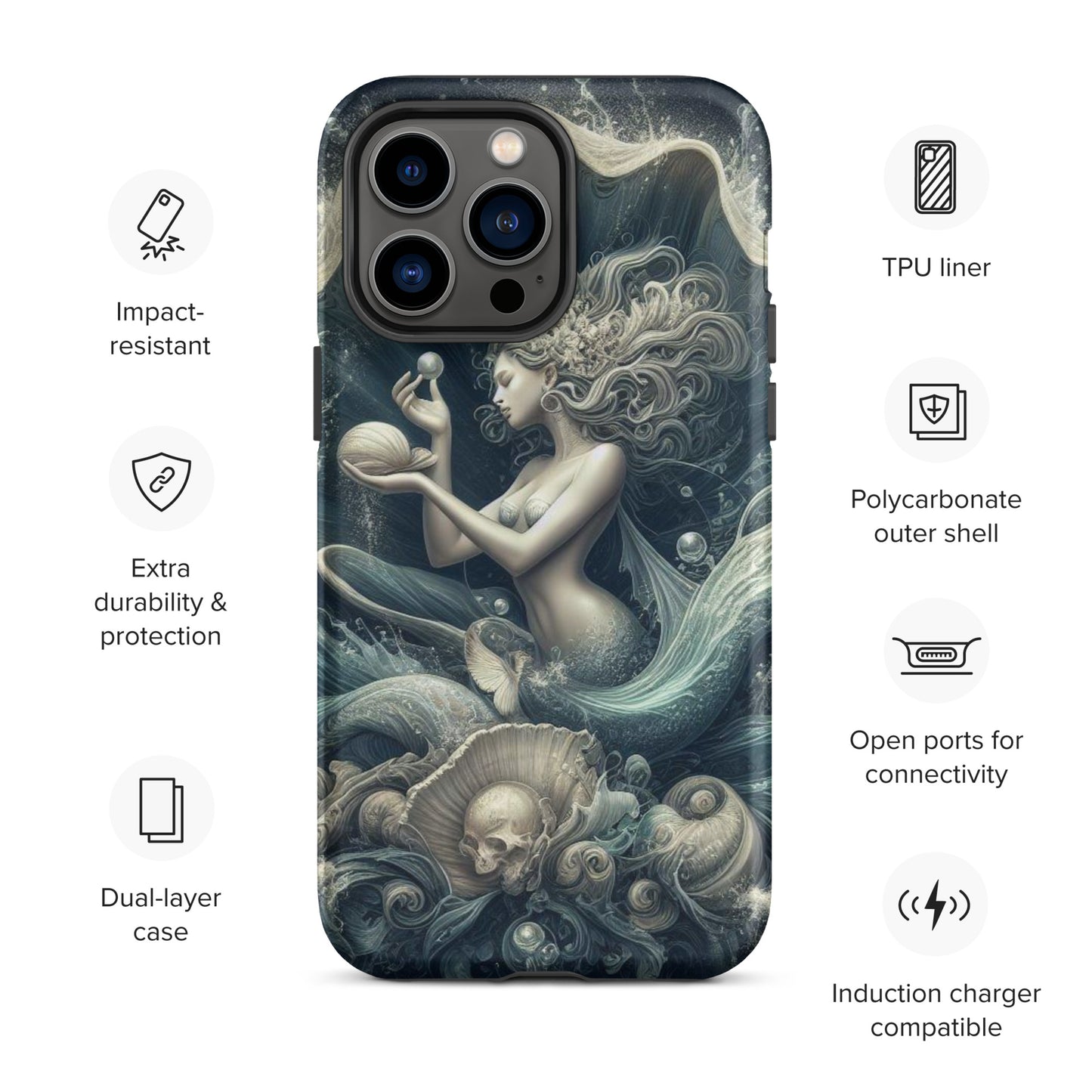 Majestic Mermaid Tough Case for iPhone®