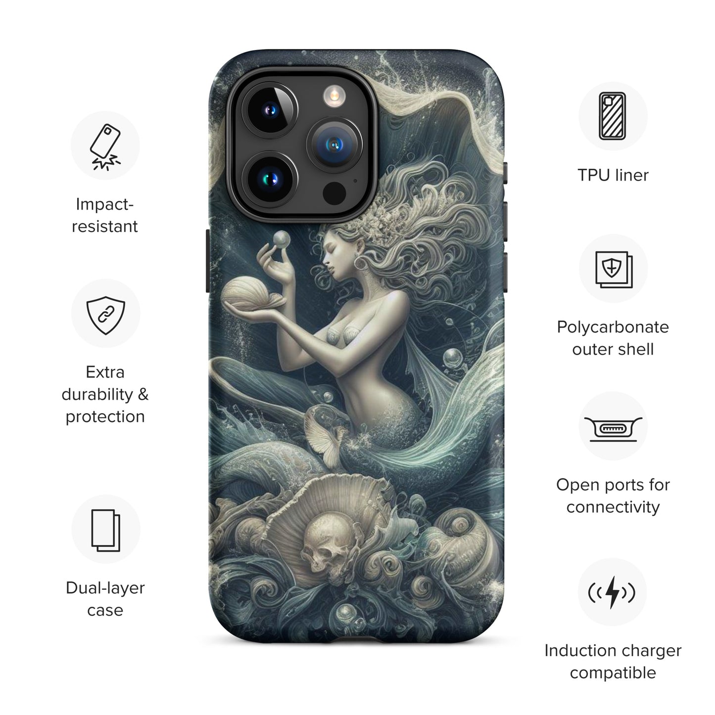 Majestic Mermaid Tough Case for iPhone®